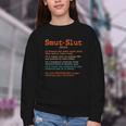 Smut Slut Sayings Definition Sarcastic Book Lover Youth Crewneck Sweatshirt