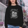 Snow Is Falling Books Are Calling Winter Reading Youth Crewneck Sweatshirt