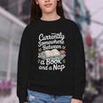 Somewhere Between a Book And a Nap – Cozy Reading Youth Crewneck Sweatshirt Somewhere Between a Book And a Nap – Cozy Reading Youth Crewneck Sweatshirt