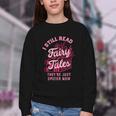 Spicy Book Lover For Women Who Love To Read Romance Fantasy Youth Crewneck Sweatshirt