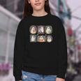 Spooky Teacher Halloween Ghost Reading Book Trick Or Treat Youth Crewneck Sweatshirt Spooky Teacher Halloween Ghost Reading Book Trick Or Treat Youth Crewneck Sweatshirt