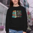 My Summer Is All Booked Book Reading Book Lover Youth Crewneck Sweatshirt My Summer Is All Booked Book Reading Book Lover Youth Crewneck Sweatshirt
