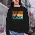 I Survived Reading Banned Books All I Got Was Smarter Youth Crewneck Sweatshirt