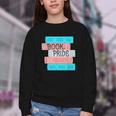 Threadless Grey Sky Chai Trans Book Pride Graphic Youth Crewneck Sweatshirt Threadless Grey Sky Chai Trans Book Pride Graphic Youth Crewneck Sweatshirt