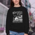Unapologetically Antisocial Book Club Meets Weekly Retro Youth Crewneck Sweatshirt