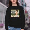 Never Underestimate Girl Read Book Reading Librarian Women Youth Crewneck Sweatshirt