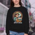 Never Underestimate The Power Of a Girl With a Book Reading Youth Crewneck Sweatshirt Never Underestimate The Power Of a Girl With a Book Reading Youth Crewneck Sweatshirt