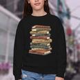 Vintage Books History Retro Book Lover Teacher Youth Crewneck Sweatshirt Vintage Books History Retro Book Lover Teacher Youth Crewneck Sweatshirt