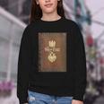 War And Peace Book Cover Youth Crewneck Sweatshirt