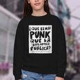 What's More Punk Than The Public Library Book Lover Youth Crewneck Sweatshirt