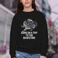 Women's Going On a Trip To The Bookstore Bookworm Humor Youth Crewneck Sweatshirt Women's Going On a Trip To The Bookstore Bookworm Humor Youth Crewneck Sweatshirt