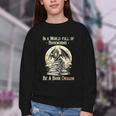 In a World Full Of Bookworms Be a Book Dragon Books Reading Youth Crewneck Sweatshirt In a World Full Of Bookworms Be a Book Dragon Books Reading Youth Crewneck Sweatshirt