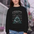 In A World Full Of Bookworms Be A Book Ninja Reading Reader Youth Crewneck Sweatshirt