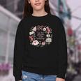 Xmas Tis The Season To Be Reading Books Pajamas Youth Crewneck Sweatshirt