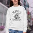 14th Birthday Girls Chapter 14 Its My Birthday Book Lover Youth Crewneck Sweatshirt