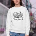 2nd Birthday Girl Chapter 2 Reading Book Lover 2 Year Old Youth Crewneck Sweatshirt 2nd Birthday Girl Chapter 2 Reading Book Lover 2 Year Old Youth Crewneck Sweatshirt
