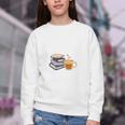 67 Read Every Night Quote For Book Lovers &Coffee Fans Youth Crewneck Sweatshirt 67 Read Every Night Quote For Book Lovers &Coffee Fans Youth Crewneck Sweatshirt