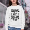Abibliophobia Definition Book Reading Lover Fans Text Youth Crewneck Sweatshirt
