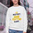 Best Book Editor Job Occupation Premium Tri-Blend Youth Crewneck Sweatshirt