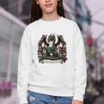 Book Dragon Yes I Really Do Need All These Books Youth Crewneck Sweatshirt