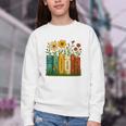 Book Flower 8647 Foxtrots Deltas Tangos Youth Crewneck Sweatshirt Book Flower 8647 Foxtrots Deltas Tangos Youth Crewneck Sweatshirt
