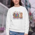 Book Lovers I Have No Shelf Control Youth Crewneck Sweatshirt