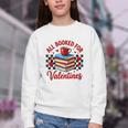 All Booked For Valentines Book Lovers Teacher Student Youth Crewneck Sweatshirt All Booked For Valentines Book Lovers Teacher Student Youth Crewneck Sweatshirt