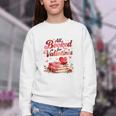 All Booked For Valentines Cute Book Lover Quote Youth Crewneck Sweatshirt All Booked For Valentines Cute Book Lover Quote Youth Crewneck Sweatshirt