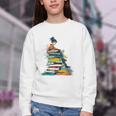 Books Abstract Artist Women Art Painting Books Youth Crewneck Sweatshirt Books Abstract Artist Women Art Painting Books Youth Crewneck Sweatshirt