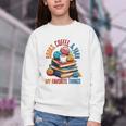 Books Coffee & Yarn Lover My Favorite Things Youth Crewneck Sweatshirt Books Coffee & Yarn Lover My Favorite Things Youth Crewneck Sweatshirt