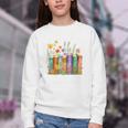 Booktrovert Book Reader Book Nerd Book Reading Lover Premium Tri-Blend Youth Crewneck Sweatshirt