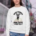 Cat I Read Banned Books Shirt Bookworm Avid Reader For Men Women Kids Youth Crewneck Sweatshirt