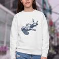 Cavalier King Charles Spaniel Book Nap Vintage Dog Mom Dad Youth Crewneck Sweatshirt
