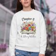 Chapter 11 Years Old 11th Birthday Wildflower Book Lover Youth Crewneck Sweatshirt Chapter 11 Years Old 11th Birthday Wildflower Book Lover Youth Crewneck Sweatshirt