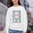 Cheshire Cat Alice In Wonderland Vintage Book Youth Crewneck Sweatshirt