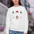 Christmas Tee Most Likely To Read A Book On Christmas Youth Crewneck Sweatshirt