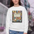 Composition Notebook Costume Teacher Matching Halloween Book Youth Crewneck Sweatshirt Composition Notebook Costume Teacher Matching Halloween Book Youth Crewneck Sweatshirt