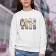 Coquette Bookworm Reading Enthusiast Book Lover Book Youth Crewneck Sweatshirt Coquette Bookworm Reading Enthusiast Book Lover Book Youth Crewneck Sweatshirt