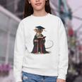 Cute Mouse Reading Book Graduation Youth Crewneck Sweatshirt Cute Mouse Reading Book Graduation Youth Crewneck Sweatshirt