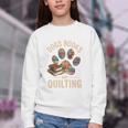 Dogs Books And Quilting Youth Crewneck Sweatshirt
