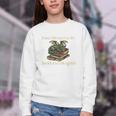 Easily Distracted By Books And Dragons Graphic Premium Youth Crewneck Sweatshirt