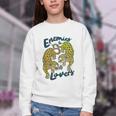 Enemies To Lovers Jaguar Tee Romance Book Plot Device Trope Youth Crewneck Sweatshirt