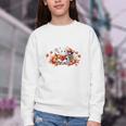 Halloween Book Lover Ghost Witch Books & Pumpkins Youth Crewneck Sweatshirt Halloween Book Lover Ghost Witch Books & Pumpkins Youth Crewneck Sweatshirt