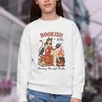 Halloween Bookish Witchy Book Club Hot Girls Read Youth Crewneck Sweatshirt Halloween Bookish Witchy Book Club Hot Girls Read Youth Crewneck Sweatshirt