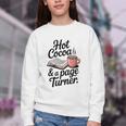 Hot Cocoa And a Page Turner Book Lovers Hot Chocolate Youth Crewneck Sweatshirt Hot Cocoa And a Page Turner Book Lovers Hot Chocolate Youth Crewneck Sweatshirt