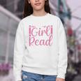 Just A Girl Who Loves To Read Book Lover Reading Books Youth Crewneck Sweatshirt Just A Girl Who Loves To Read Book Lover Reading Books Youth Crewneck Sweatshirt