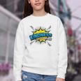 Kindness Is My Superpower Retro Comic Book T-Shirt Youth Crewneck Sweatshirt