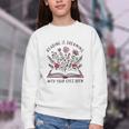 Librarian Cute Bookish It's A Good Day To Read A Book Lover Youth Crewneck Sweatshirt