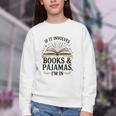 Magical Pajama And Book Lover Outfit For Readers Who Love Youth Crewneck Sweatshirt Magical Pajama And Book Lover Outfit For Readers Who Love Youth Crewneck Sweatshirt