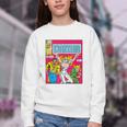 Marvel Universe Classic Dazzler Vintage Comic Book Cover Youth Crewneck Sweatshirt